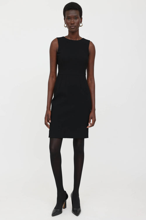 Dolce & Gabbana C. 1990's Bow Open Back Dress