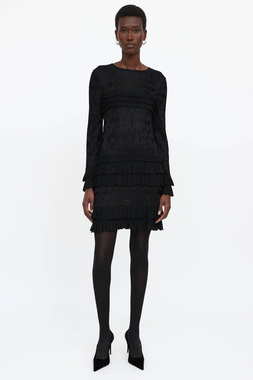 Chanel SS 2020 Knit Ruffle Dress