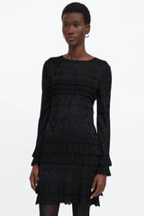Chanel SS 2020 Knit Ruffle Dress