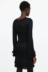 Chanel SS 2020 Knit Ruffle Dress