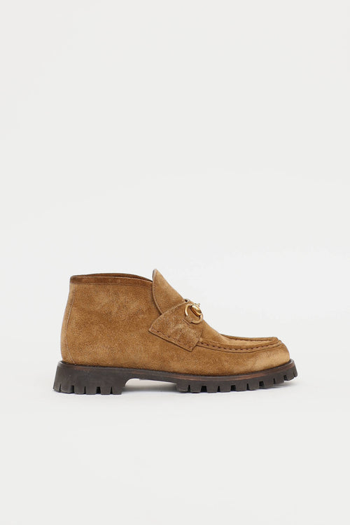 Gucci Suede Ankle Boot
