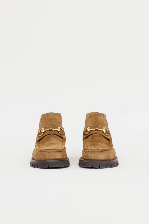 Gucci Suede Ankle Boot