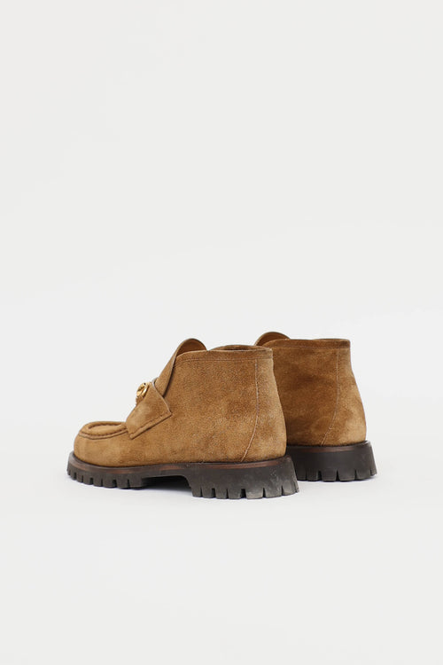Gucci Suede Ankle Boot