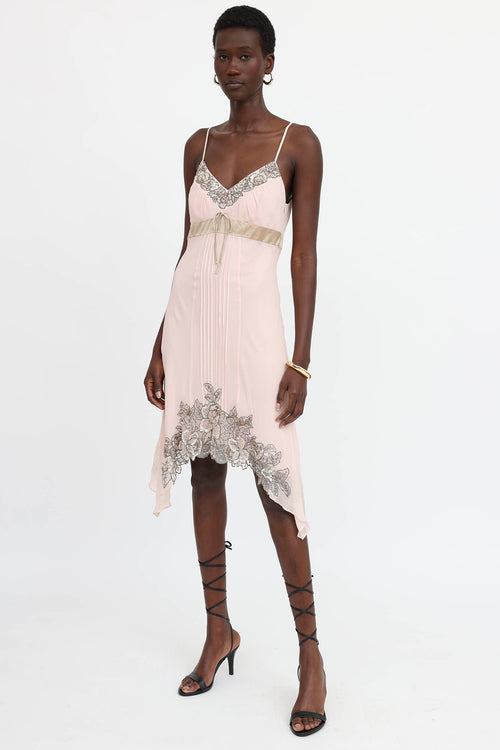 Sue Wong Beaded Midi Dress