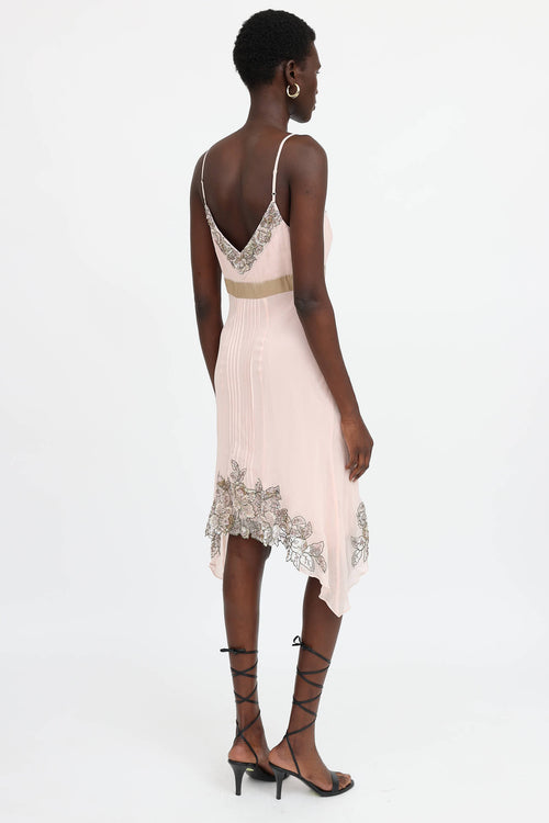 Sue Wong Beaded Midi Dress