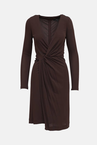 Gucci 2011 Long Sleeve Midi Dress