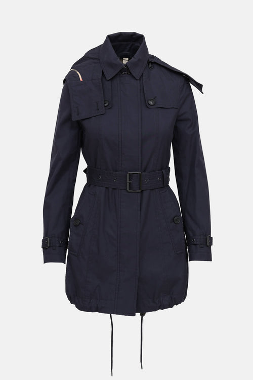 Burberry Hooded Trench Coat