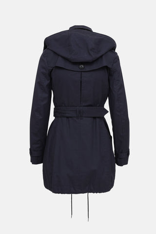 Burberry Hooded Trench Coat