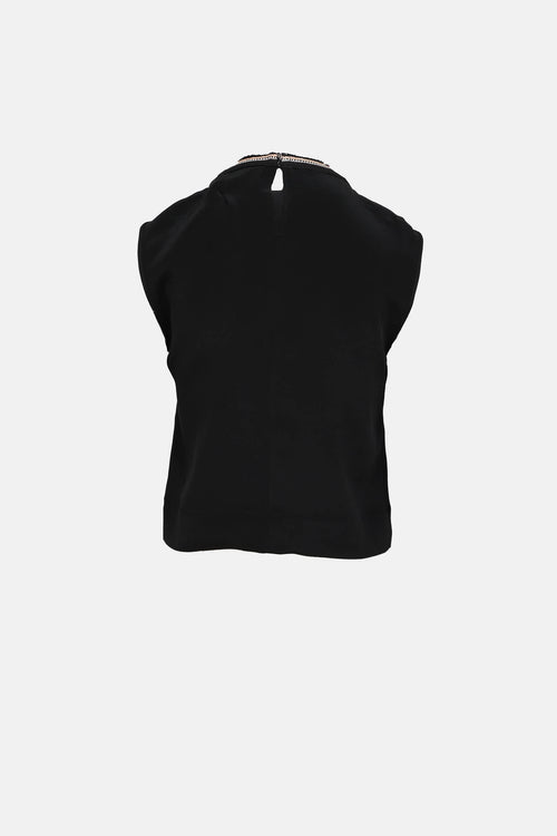 Isabel Marant Embroidered Sleeveless Top