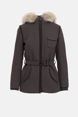 Prada Sport Fur Trim  Jacket
