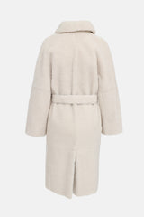 Maje Reversible Shearling Coat