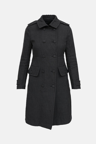 Prada Denim Trench Coat