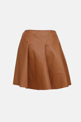 Ralph Lauren Leather Mini Skirt