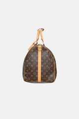 Louis Vuitton 2022 Monogram Keepall 55 Duffle Bag