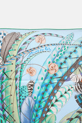 Hermès Silk Plumes en Fete Scarf