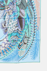 Hermès Silk Plumes en Fete Scarf