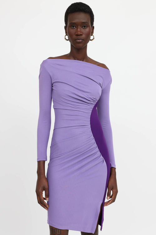 Versace Collection Ruched Dress
