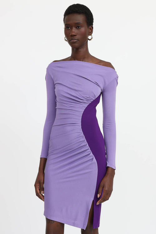 Versace Collection Ruched Dress