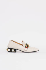 Gucci GG Pearl Studded Loafer