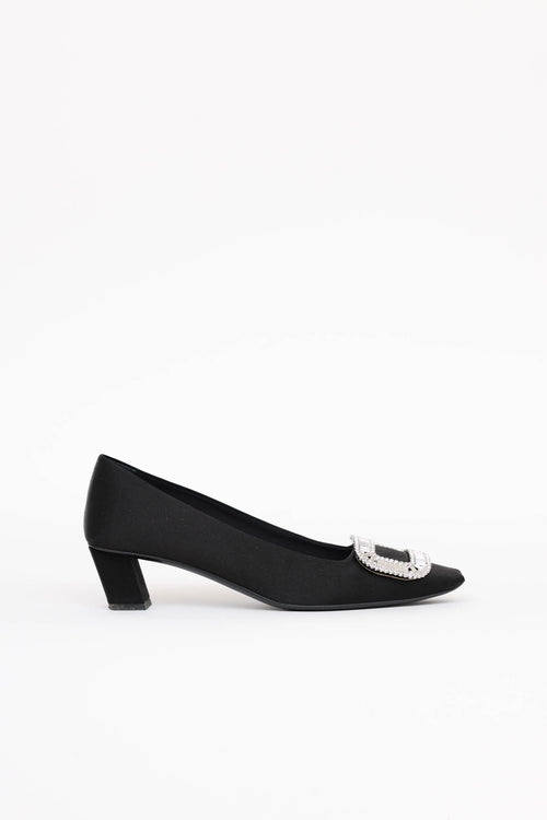 Roger Vivier Satin Trompette Pump