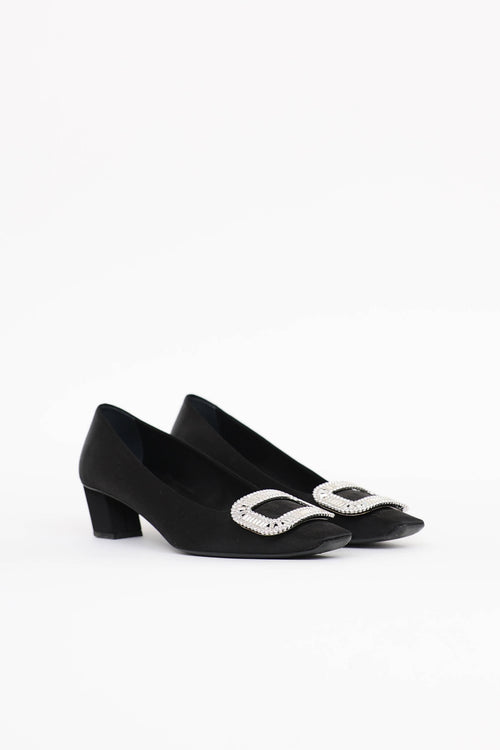 Roger Vivier Satin Trompette Pump
