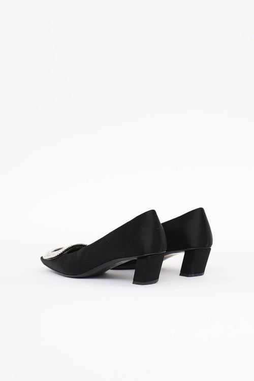 Roger Vivier Satin Trompette Pump
