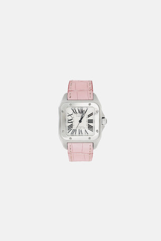 Cartier Steel Santos 100 Automatic 33mm Watch