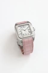 Cartier Steel Santos 100 Automatic 33mm Watch