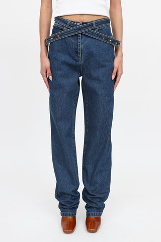 Paris Georgia Jo Belted Jeans