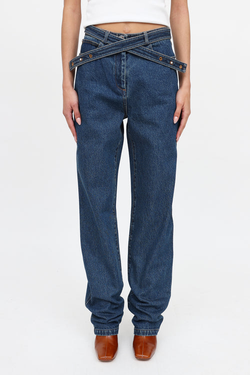Paris Georgia Jo Belted Jeans