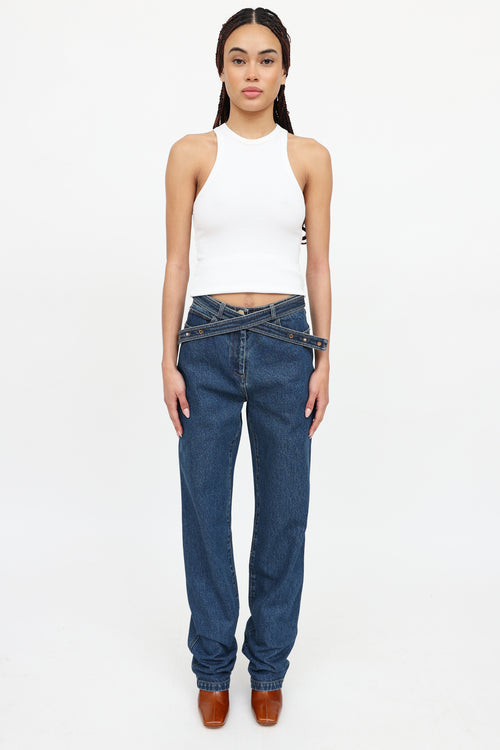 Paris Georgia Jo Belted Jeans
