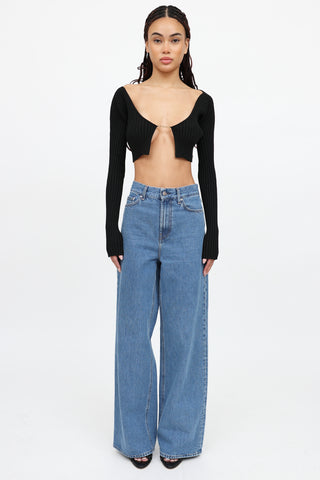 Toteme Wide Leg Jeans