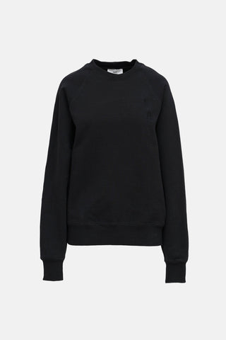 AMI Paris Raglan Crewneck Sweater