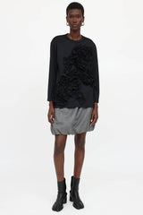 Comme des Garçons Ruffle Applique Top