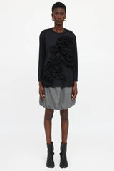Comme des Garçons Ruffle Applique Top
