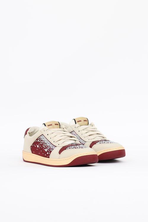 Gucci Crystal Screen  Sneaker