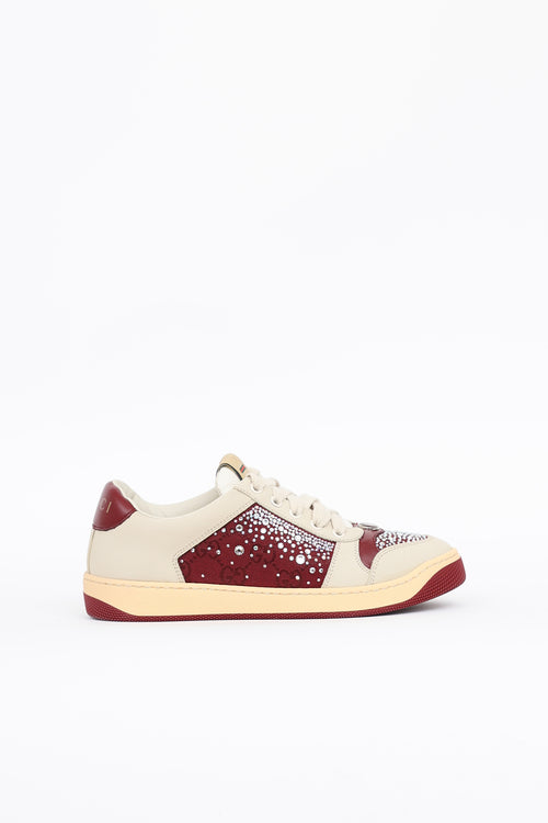 Gucci Crystal Screen  Sneaker