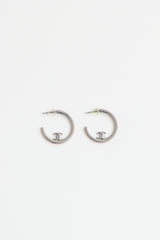 Chanel FW 2017 CC Hoop Earrings