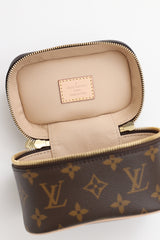 Louis Vuitton Monogram Nice Nano Vanity Case