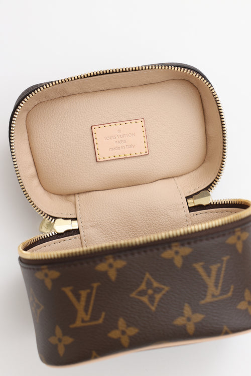 Louis Vuitton Monogram Nice Nano Vanity Case
