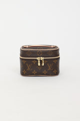 Louis Vuitton Monogram Nice Nano Vanity Case