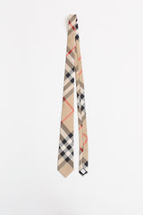 Burberry Silk Check Tie