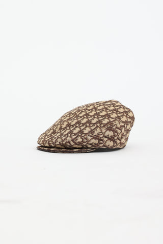 Dior C. 2000's Diorissimo Newsboy Cap