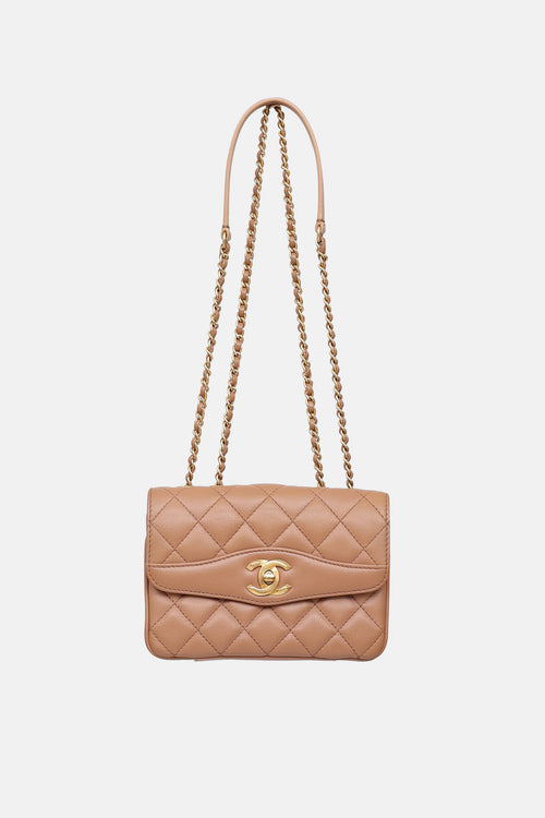 Chanel 2018 Small Bi-Color Coco Flap Bag