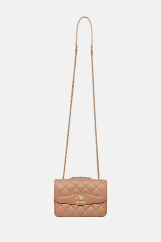 Chanel 2018 Small Bi-Color Coco Flap Bag
