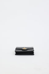 Chanel 2019 Leather Chic Pearls Flap Bag