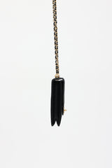 Chanel 2019 Leather Chic Pearls Flap Bag