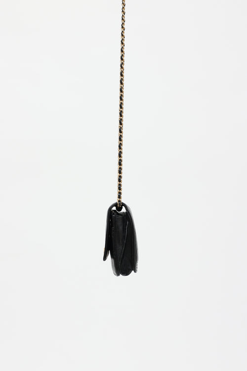 Chanel 2014 Leather Boy Wallet on Chain Bag