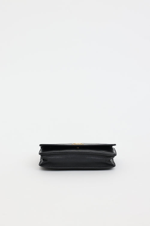 Chanel 2014 Leather Boy Wallet on Chain Bag