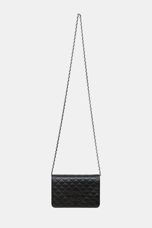 Chanel 2013 Diamond CC Wallet on Chain Bag